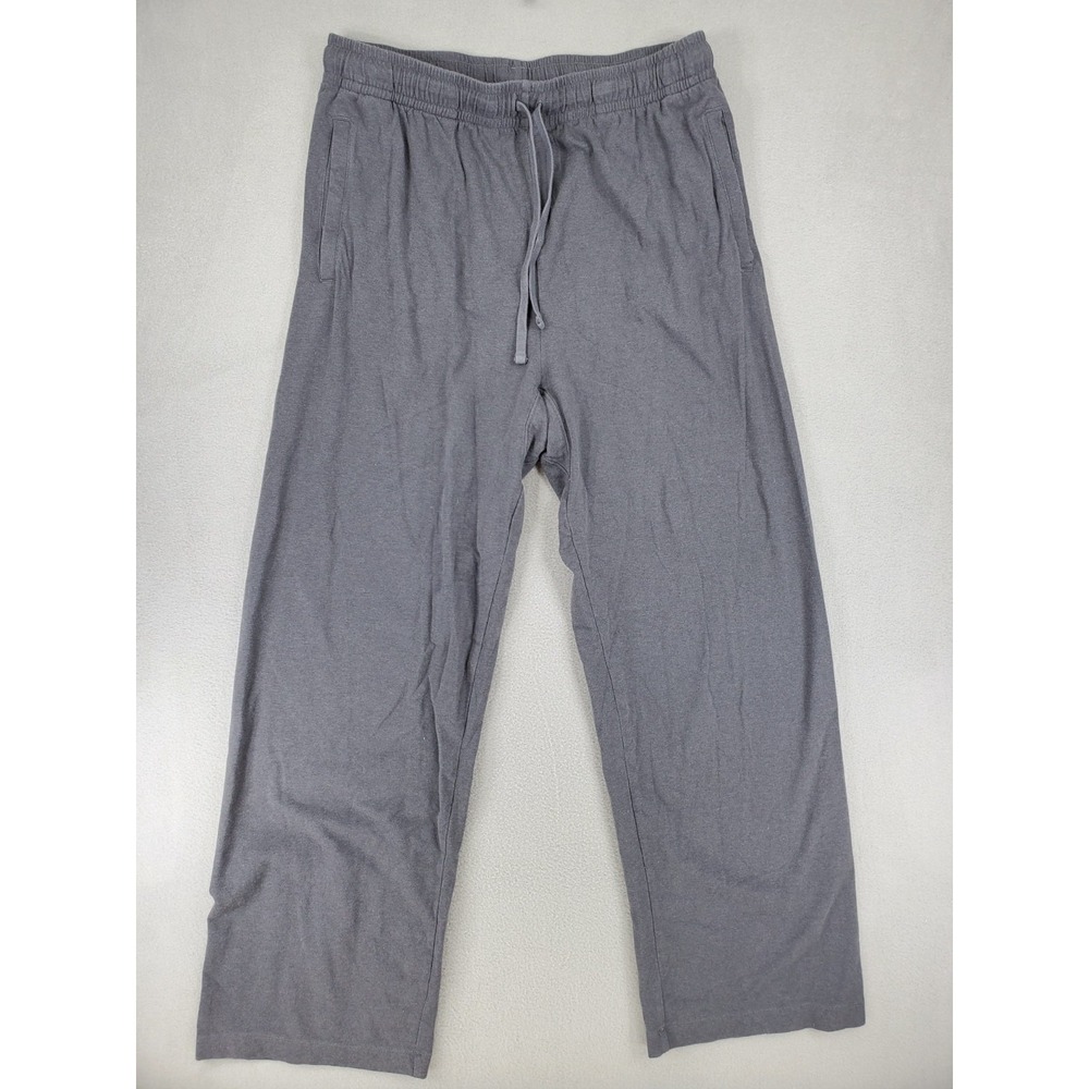 Skims Jersey Mens Lounge Straight Leg Pant Ash Size Medium Cotton Blend Loose